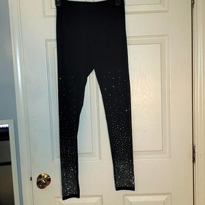 Vocal, size small, fitted pants, iridescence colored Rhinestone